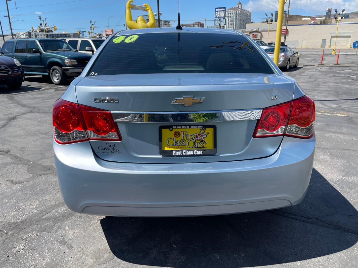 2011 Blue /Tan Chevrolet Cruze LT (1G1PF5S93B7) with an 1.4Liter 4 CYLINDER engine, AUTOMATIC transmission, located at 801 South State Street, Salt Lake City, UT, 84111, (801) 328-0098, 40.751953, -111.888206 - 2011 Chevrolet Cruze LT Blue. Gets great gas mileage with a 1.4 Liter 4 cylinder engine. Must come see it is a clean title with no reported accidents on the CarFax. * All advertised prices are just dollars above cost to make room for new inventory these are our cash prices plus taxes, licensing an - Photo#5